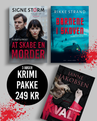 Sommerkrimipakke - 3 bøger til 249 kr