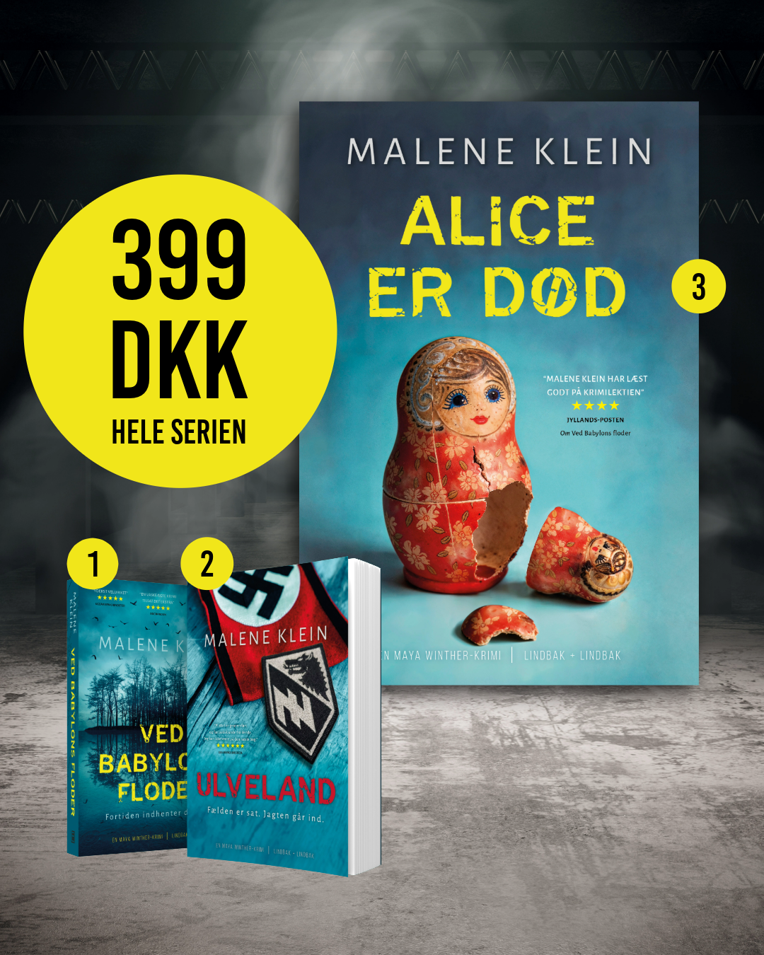 Maya Winther pakke til 399 kr af Malene Klein Maya Winther pakke til 399 kr af Malene Klein